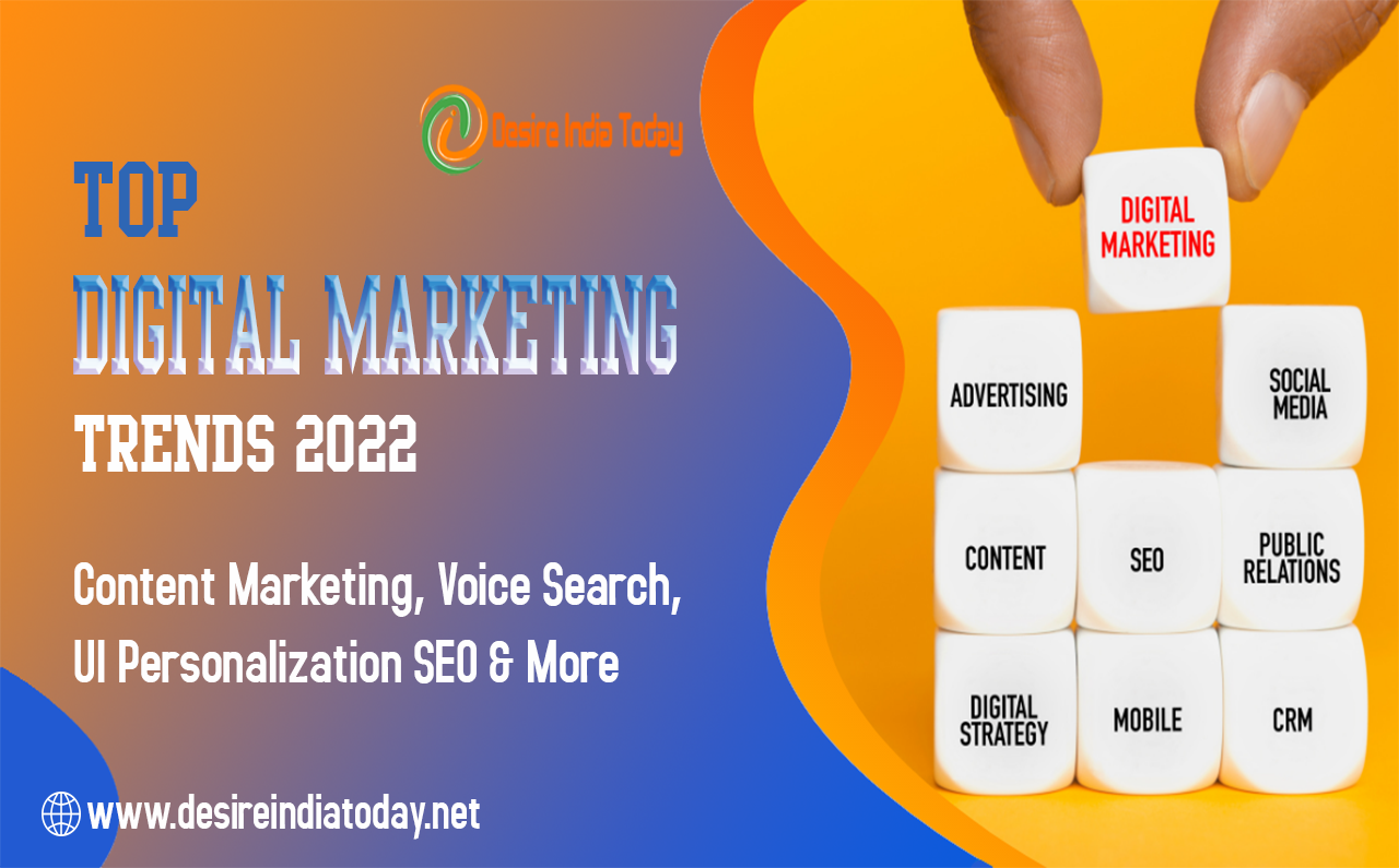 DIGITAL MARKETING TRENDS YOU CANNOT IGNORE IN 2022